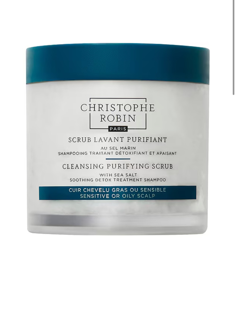 Christophe Robin Cleansing Purifying Scrub With Sea Salt